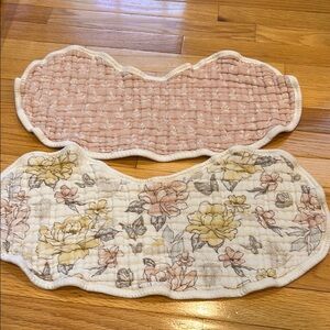 Aden + Anais Floral Muslin Baby Bibs and Burp Rags